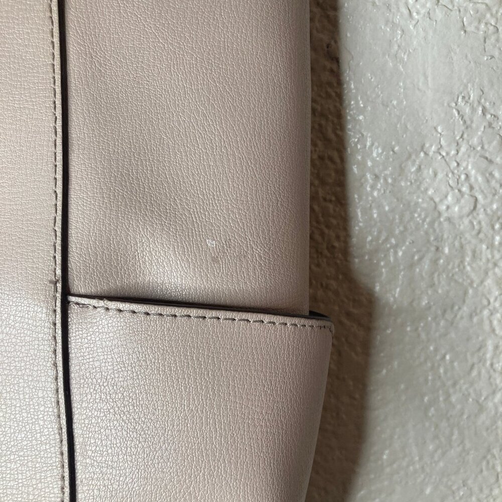 Kate Spade Tote Bag Leather Pale Pink 11x10.5x6 - Picture 11 of 16